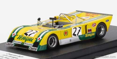 Trofeu - Chevron B21 Fvc Cosworth N 27 Rally Vila Real 1972 John Bridges Yellow Green