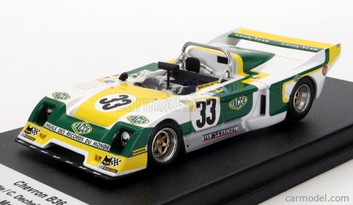 Trofeu - Chevron B36 2.0L S4 Team Societe Racing N 33 24H Le Mans 1979 A.Dechelette - C.Dechelette - M.Tarres White Yellow Green