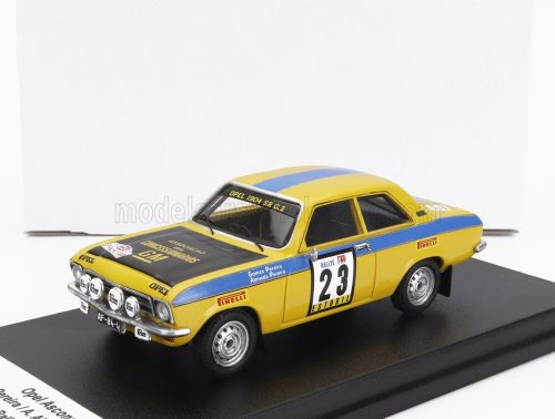 Trofeu - OPEL ASCONA (night version) N 23 RALLY TAP 1974 G.PEREIRA - A.AIMEIDA PEREIRA YELLOW BLUE