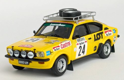 Trofeu - OPEL KADETT GT/E (night version) N 24 RALLY MONTECARLO 1978 JERZY LANDSBERG - MAREK MUSZYNSKI YELLOW