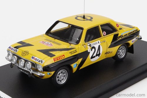 Trofeu - Opel Ascona (Night Version) N 24 Rally Montecarlo 1975 A.Kullang - C.G.Andersson Yellow Black