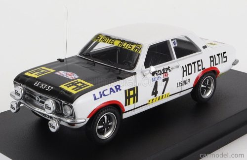 Trofeu - Opel Ascona (Night Version) N 47 Rally Tap 1974 Pequepe - "Dico" White Black