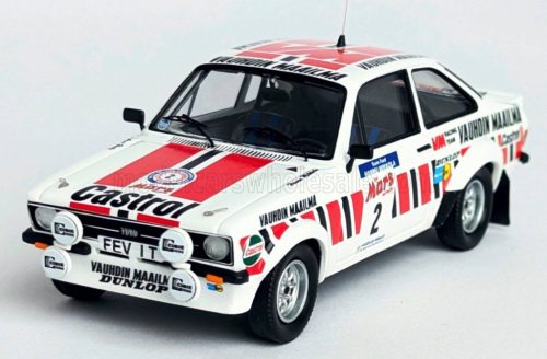 Trofeu - FORD ENGLAND ESCORT MKII (night version) N 2 1000 RALLY LAKES 1979 HANNU MIKOLA - ARNE HERTZ WHITE RED 