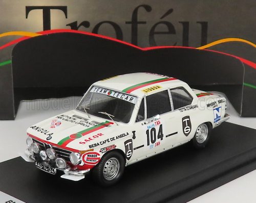 Trofeu - BMW 2002Ti (night version) N 104 RALLY TAP 1972 B.VIEIRA - J.BANDEIRA WHITE