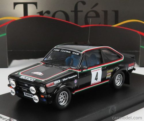 Trofeu - Ford England Escort Mkii (Night Version) N 4 Rally Ypres 1977 G.Staepelaere - F.Franssen Black