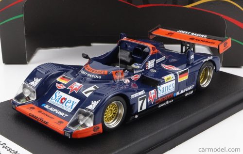 Trofeu - Porsche 935 3.0L Turbo Wsc-95 Team Joest Racing N 7 Winner 24H Le Mans 1996 A.Wurz - D.Jones - M.Reuter Blue Orange