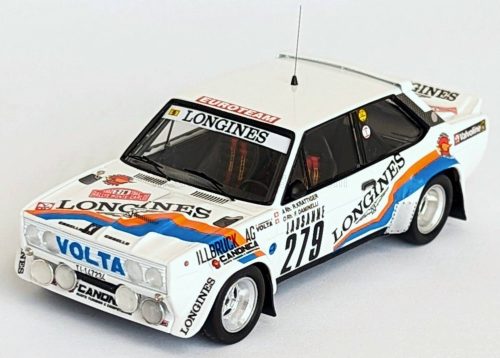 Trofeu - FIAT 131 ABARTH (night version) N 279 RALLY MONTECARLO 1982 ROGER KRATTIGER - FRANCO DAMINELLI WHITE