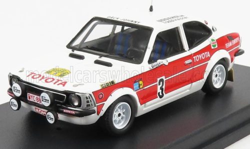 Trofeu - TOYOTA COROLLA N 3 RALLY SWEDEN 1971 H.MIKKOLA - A.HERTZ WHITE RED