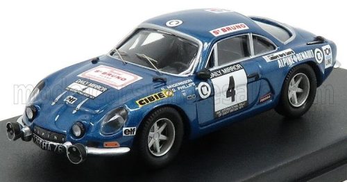 Trofeu - RENAULT ALPINE A110 N 4 RALLY RAC 1971 O.ANDERSSON - G.PHILLIPS BLUE MET