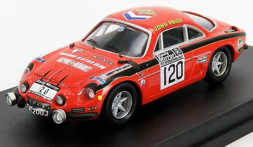 Trofeu - RENAULT A110 ALPINE N 120 RALLY RAC LOMBARD 1972 J.PRICE - M.TURNER ORANGE BLACK