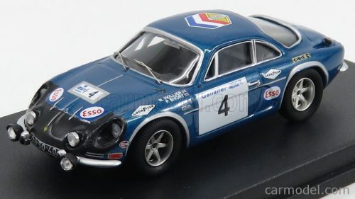 Trofeu - Renault A110 Alpine N 4 Rally Circuit Of Ireland 1971 N.Hollier - P.Short Blue Met