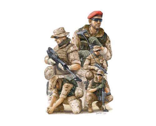 Trumpeter - Modern German Isaf Soldiers In Afghanist