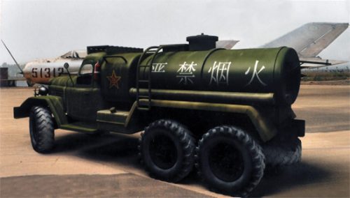 Trumpeter - Chinesischer Tank-Lkw Jiefang Ca-30