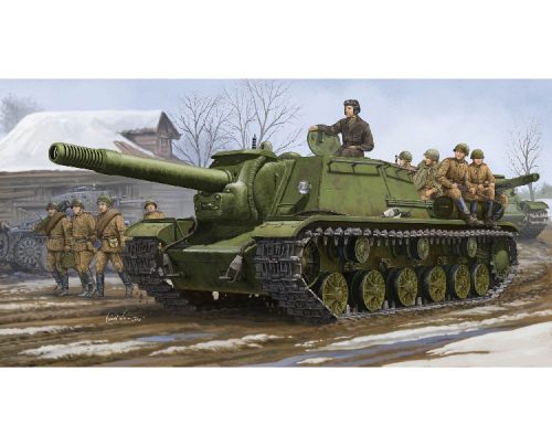 Trumpeter - Soviet Su-152 Self-Propelled Heavy How.