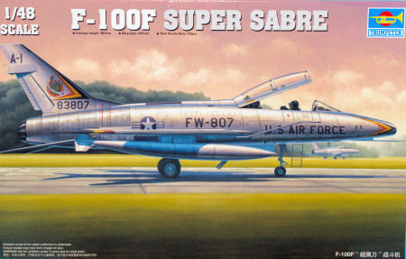 Trumpeter - F-100F Super Sabre