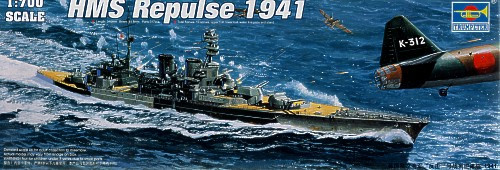 Trumpeter - Hms Repluse 1941