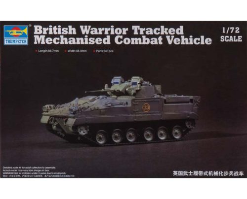 Trumpeter - British Warrior Tracked Mechanized Vehicle