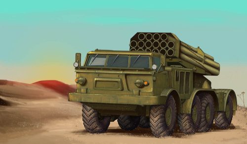 Trumpeter - Russian 9P140 TEL of 9K57 Uragan Multiple Launch Rocket System