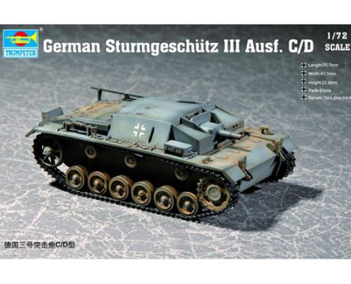 Trumpeter - German Sturmgeschütz Iii Ausf. C/D