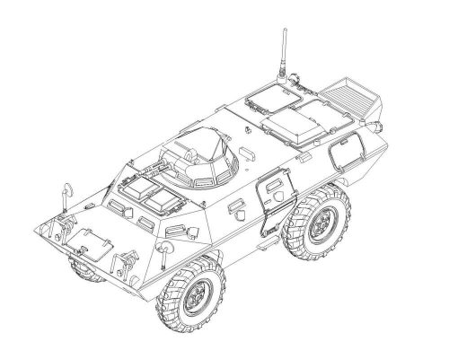 Trumpeter - M706 Commando Armored Car in Vietnam