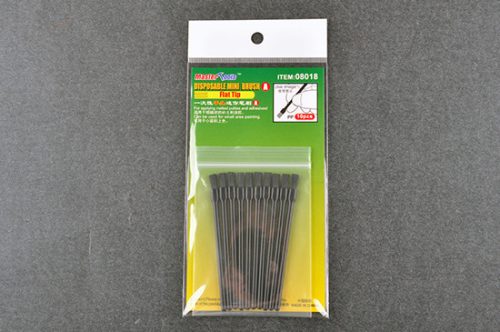 Trumpeter - Disposable Mini Flat Brush*10