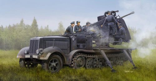 Trumpeter - German 5cm FLAK 41auf Selbstfahrlafette(Sd.Kfz.7/2)