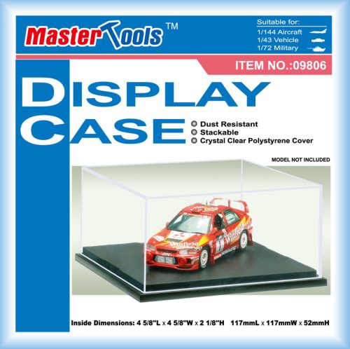 Trumpeter Master Tools - Acryl - Vitrine 117 x 117 x 52 mm