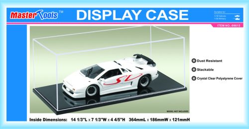 Trumpeter Master Tools - Vitrine 364x186x121mm1/18Autos1/35 Tanks