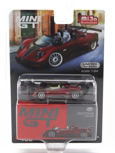 TrueScale - PAGANI ZONDA HP BARCHETTA LHD 2018 RED BLACK