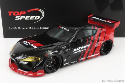 Truescale - Toyota Supra Gr Advan Pandem 2019 Red Black