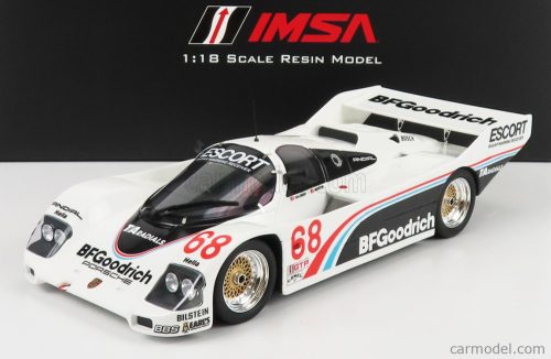 Truescale - Porsche 962 Team Bfgoodrich N 68 500 Miles Imsa Road America 1986 D.Brassfield - J.Mass White Black