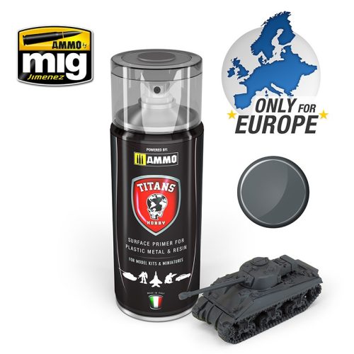 AMMO - Titans Hobby Panzergrau Matt Primer (German Dark Grey)