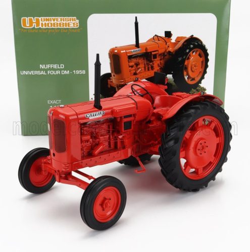 Universal Hobbies - NUFFIELD UNIVERSAL FOUR DM TRACTOR 1958 ORANGE