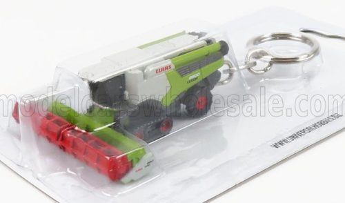 Universal Hobbies - CLAAS PORTACHIAVI - LEXION 8900 MIETITREBBIA CINGOLATA - HARVESTER 2020 WHITE GREEN