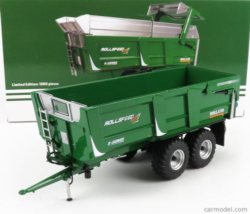 Universal Hobbies - Rolland Rollspeed 6835 2014 - Trailer For Tractor Green