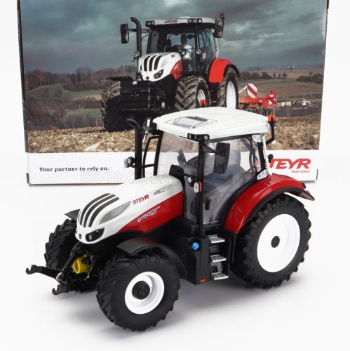 Universal Hobbies - STEYR PROFI 6150 CVT TRACTOR 2021 RED WHITE