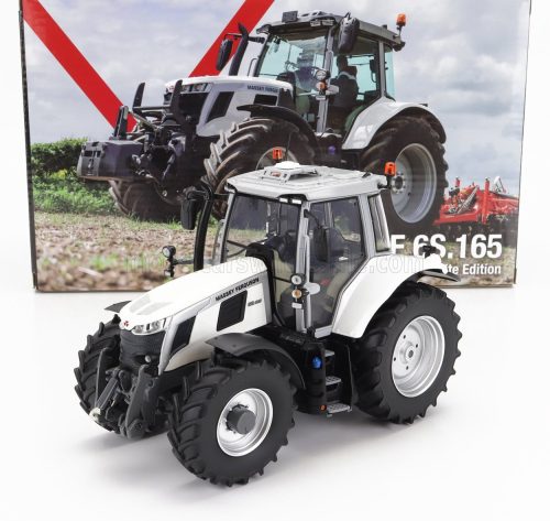 Universal Hobbies - MASSEY FERGUSON MF6S.165 TRACTOR WHITE EDITION 2022 WHITE GREY