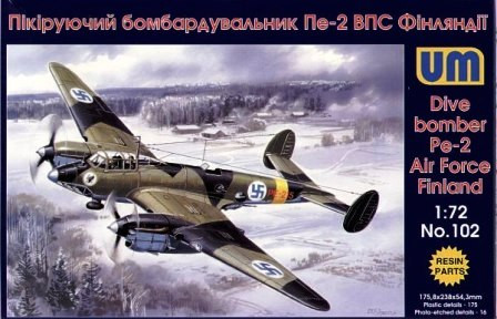 Unimodels - Dive Bomber Pe-2