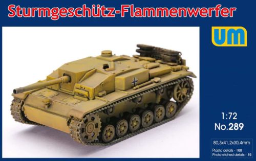 Unimodell - Sturmgeschutz Flammenwerfer