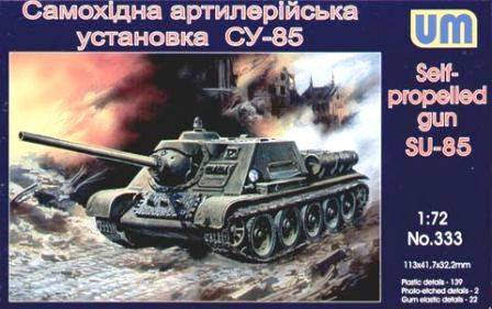 Unimodels - SU-85 Self-propelled artillery plant