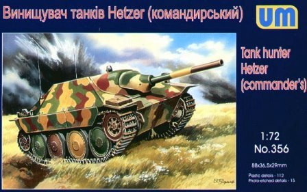 Unimodels - Tank hunter Hetzer (Commanders)