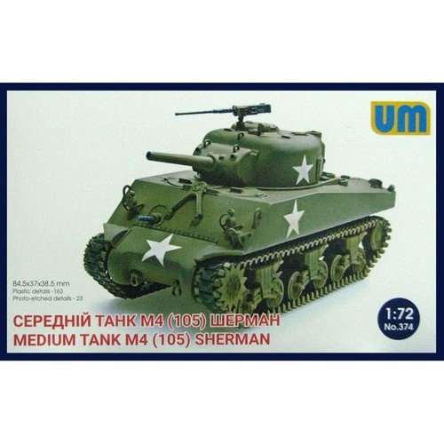 Unimodels - M4(105) medium tank