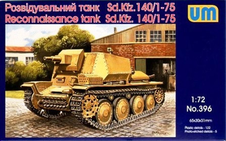 Unimodels - Reconnaissance tank Sd.Kfz 140/1-75