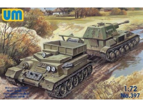 Unimodels - Retriever on T-34 basis with SPG Su-76