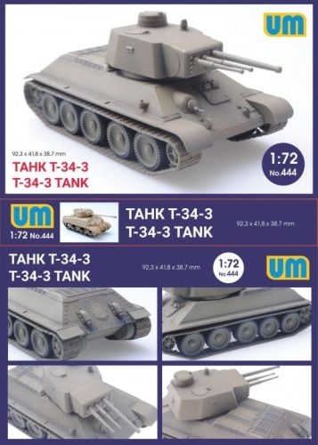 Unimodels - T-34-3 Tank