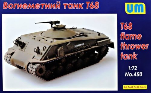 Unimodell - T68 Flame thrower Tank