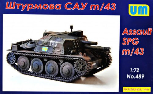 Unimodell - m/43 assault self-propelled gun