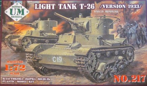 Unimodels - T-26 Light Tank 1933