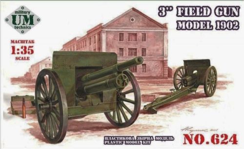 Unimodels - 3inch field gun, model 1902