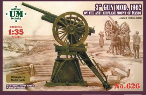 Unimodels - 3 inch gun,model 1902/ Limited edition